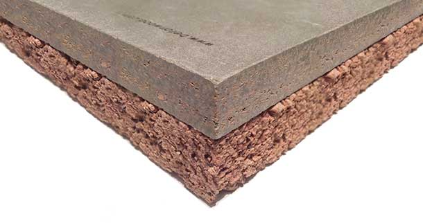 Accoppiato per pavimento a secco Beton Cork
